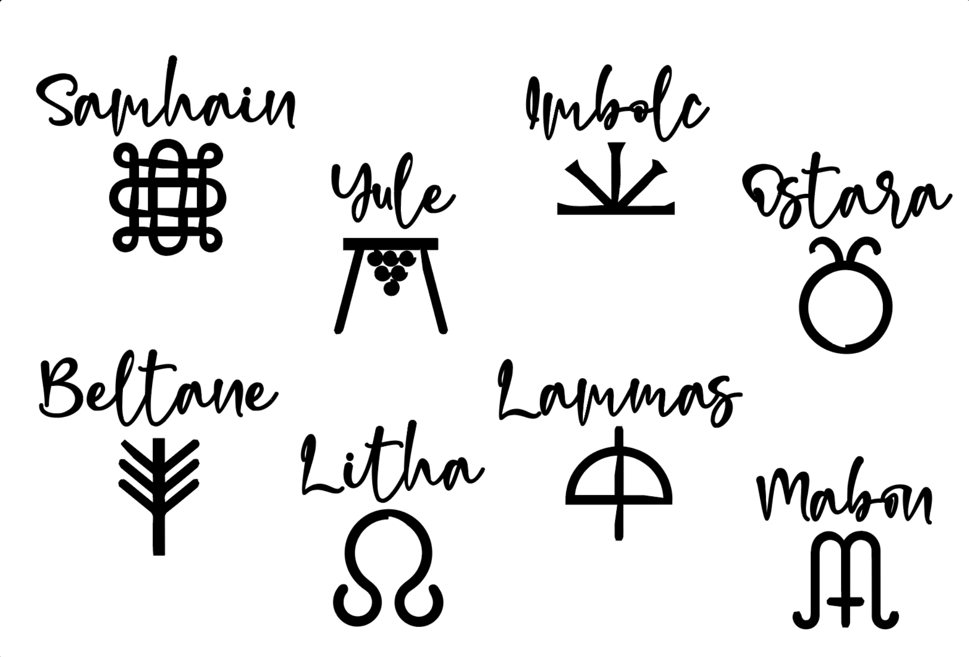 Sabbat Stamps