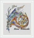 Music Of The Mountains - PDF Cross Stitch Pattern